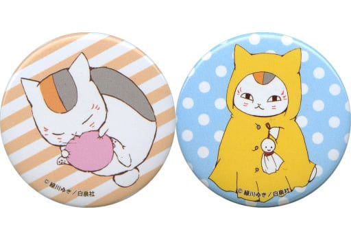 駿河屋 -<中古>ニャンコ先生 缶マグネット2個セット 「夏目友人帳