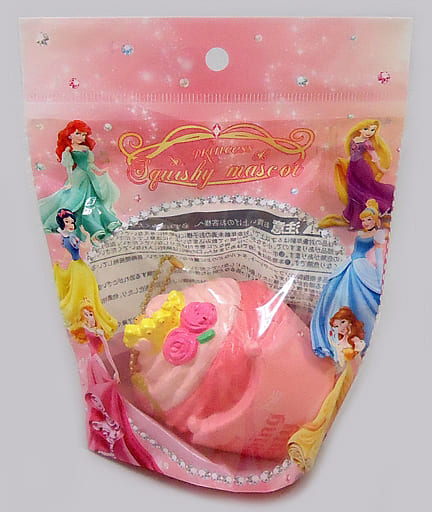 駿河屋 新品 中古 オーロラ姫 カップケーキ マスコット プリンセススクイーシー ディズニープリンセス キーホルダー マスコット
