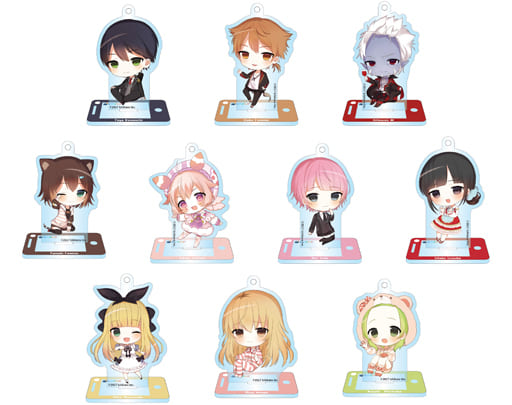 全10種セット 「バーチャルYouTuber にじさんじ スタンド付きアクリルキーホルダーコレクション 2期生」