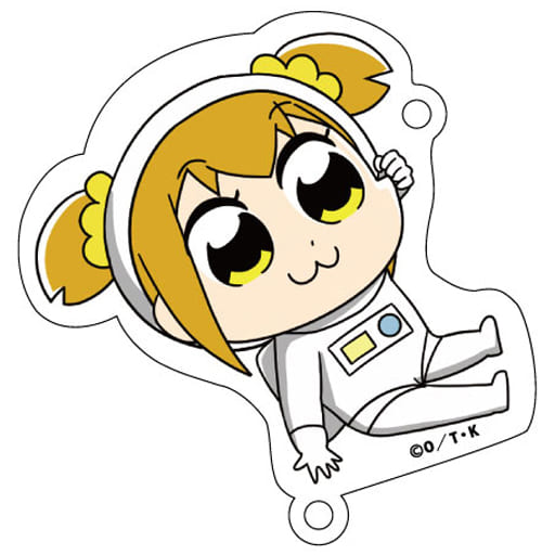 駿河屋 買取 ポプ子4 宇宙服 ポプテピピック つながるんトレーディングアクリルストラップ ストラップ
