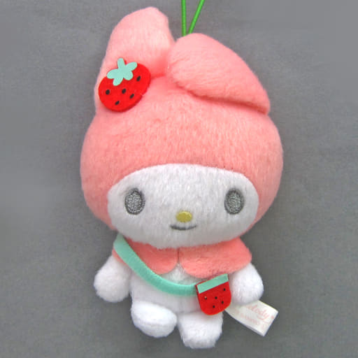 メロディ(ピンクずきん) いちごのポシェットマスコット 「マイメロディ」 メロディ(ピンクずきん) いちごのポシェットマスコット 「マイメロディ」
