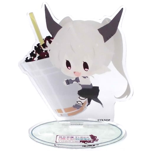 駿河屋 中古 クレブスクルム Charadri 異世界魔王と召喚少女の奴隷魔術 Collabo Cafe Honpo アクリルスタンド 小物