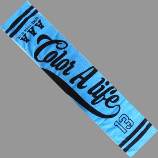 與真司郎 マフラータオル(ブルー) 「AAA DOME TOUR 2018 COLOR A LIFE 與真司郎 マフラータオル(ブルー) 「AAA DOME TOUR 2018 COLOR A LIFE