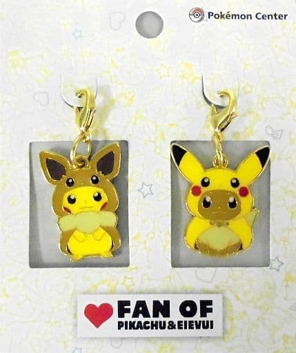 駿河屋 -<中古>FAN OF PIKACHU&EIEVUI メタルチャームセット(2個 駿河屋 -<中古>FAN OF PIKACHU&EIEVUI メタルチャームセット(2個