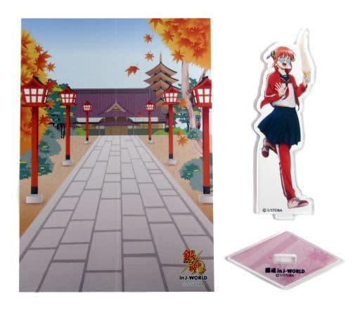 駿河屋 -<中古>神楽 アクリルスタンド 「銀魂 3年Z組銀八先生 銀魂高校