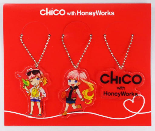 駿河屋 -<中古>CHiCO with HoneyWorks アクリルキーホルダーセットA(3 ...