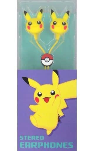 駿河屋 買取 ピカチュウ ステレオイヤホン ポケットモンスター ポケモンセンター限定 ヘッドフォン