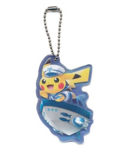 駿河屋 中古 わんぱくのピカチュウ 船 ポケットモンスター アクリルチャームコレクション ポケモンセンターヨコハマr ポケモン センター限定 キーホルダー マスコット