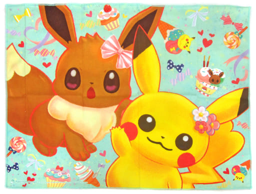 駿河屋 買取 ピカチュウ イーブイ ナフキン ポケットモンスター ポケモンセンター限定 タオル 手ぬぐい