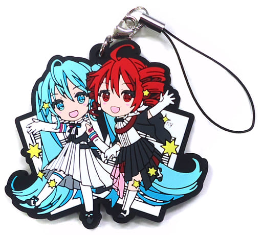 初音ミク&重音テト(東京バージョン) ラバーストラップ 「初音ミク シンフォニー2018-2019」 スペシャルシート特典 初音ミク&重音テト(東京バージョン) ラバーストラップ 「初音ミク シンフォニー2018-2019」 スペシャルシート特典