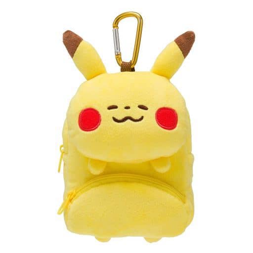 駿河屋 買取 ピカチュウ ぬいぐるみミニリュックポーチ Pokemon Yurutto ポケットモンスター ポケモン センター限定 バック 袋類