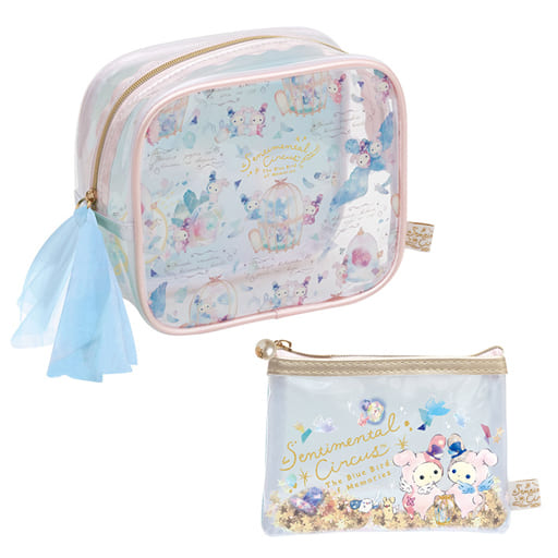 駿河屋 -<新品/中古>青い鳥と記憶のカケラテーマ ポーチセット