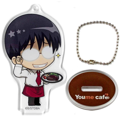 志村新八 「銀魂×Youme cafe アクリルキーホルダー」