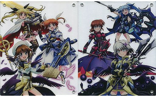 駿河屋 中古 Shiny Sky Smiles ミラーアクリルスタンド 魔法少女リリカルなのは Reflection リリカル パーティーvi 限定 小物