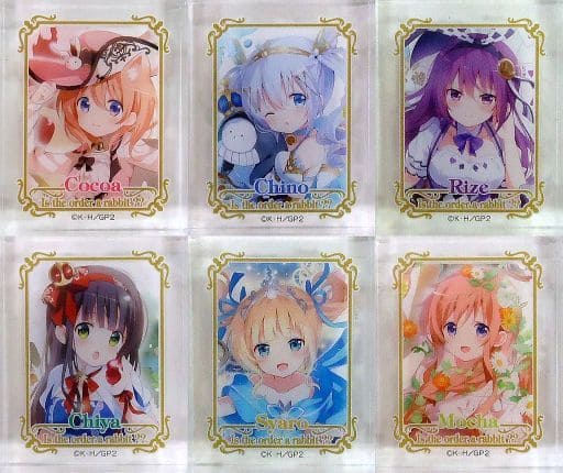 駿河屋 中古 全6種セット アクリルアート きゃらっとくじ ご注文はうさぎですか Fairy Tale M賞 小物 駿河屋 中古 全6種セット アクリルアート きゃらっとくじ ご注文はうさぎですか Fairy Tale M賞 小物