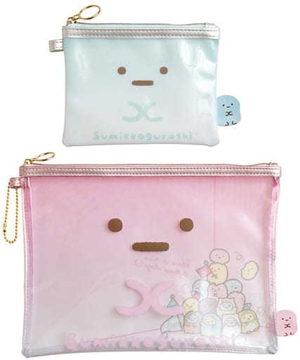駿河屋 - 【買取】たぴおかテーマ クリアポーチセット(2個組) 「すみっ