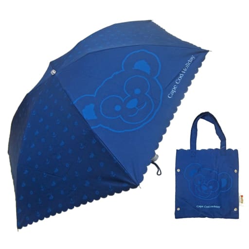 駿河屋 買取 ダッフィー ケープコッドホリデー 晴雨兼用折りたたみ傘 Duffy And Friends ダッフィー フレンズ 東京 ディズニーシー限定 生活雑貨