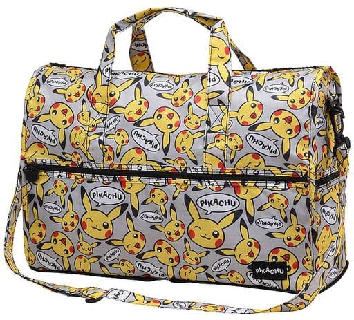 駿河屋 -<中古>ピカチュウ 折たたみボストンバッグ PIKACHU PIKACHU