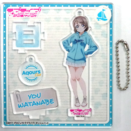 駿河屋 -<中古>渡辺曜 Aqours CLUB 公式アクリルスタンドキーホルダー