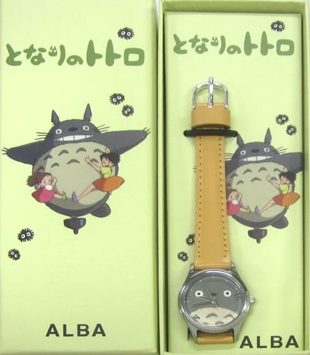 駿河屋 買取 大トトロ 顔 腕時計 レディースサイズ となりのトトロ Alba 腕時計 懐中時計