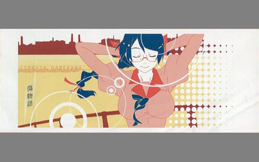 駿河屋 -<中古>羽川翼 ビジュアルタオル 「西尾維新アニメプロジェクト