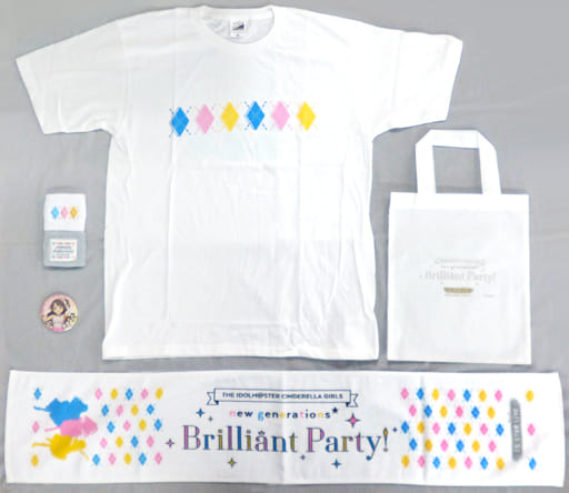 駿河屋 中古 島村卯月 おまとめセット 限定ノベルティトート付属 Tシャツxlサイズ The Idolm Ster Cinderella Girls New Generations Brilliant Party その他