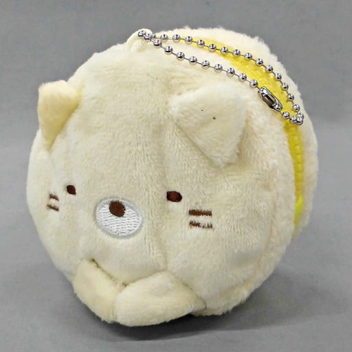 マカロンポーチ*おねだり猫さん*キーホルダー付き*マカロンケース