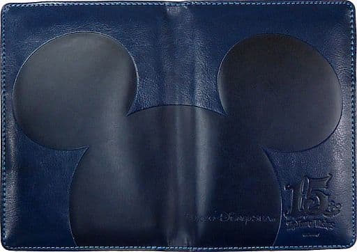 駿河屋 中古 ミッキーマウス オリジナルパスポートケース 東京ディズニーシー 15周年 ザ イヤー オブ ウィッシュ プレビューナイト記念品 財布 パスケース