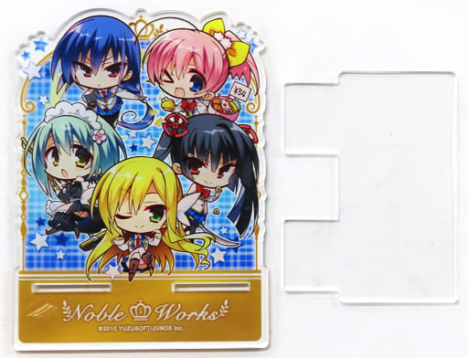駿河屋 -<中古>集合 アクリルスタンド 「のーぶる☆わーくす」 ゆず