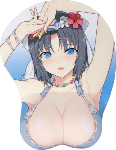 代引き人気 閃乱カグラ 雪泉 等身大おっぱいマウスパッド キャラクター