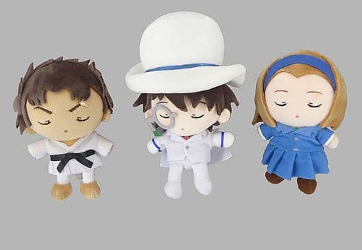 怪盗キッド&京極真&鈴木園子 おすわりぬいぐるみ(マスコット)3点セット(紺青の拳ば~じょん) 「劇場版 名探偵コナン 紺青の拳」 週刊少年サンデー 応募者全員サービス 怪盗キッド&京極真&鈴木園子 おすわりぬいぐるみ(マスコット)3点セット(紺青の拳ば~じょん) 「劇場版 名探偵コナン 紺青の拳」 週刊少年サンデー 応募者全員サービス