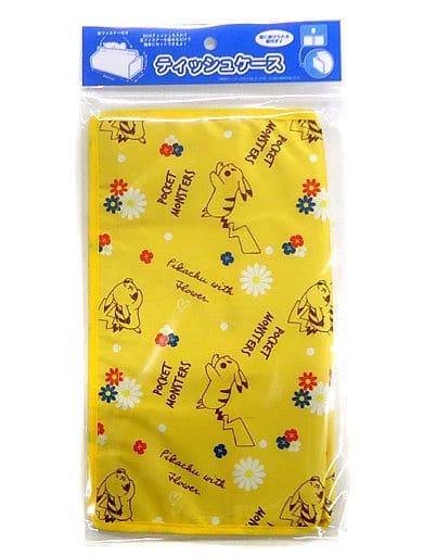 駿河屋 新品 中古 ピカチュウ イエロー ティッシュケース ポケットモンスター 生活雑貨