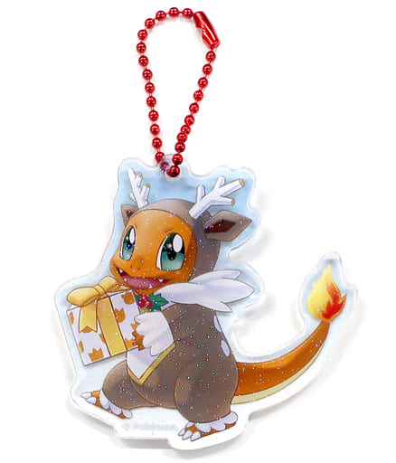 ヒトカゲ 「ポケットモンスター Pokemon Frosty Christmas アクリルチャームコレクション」 ポケモンセンター限定