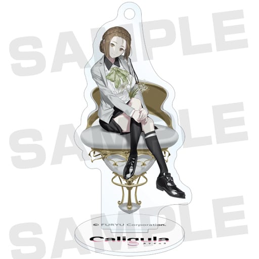 駿河屋 中古 神楽鈴奈 Caligula カリギュラ トレーディングアクリルスタンドキーホルダー 帰宅部 キーホルダー マスコット