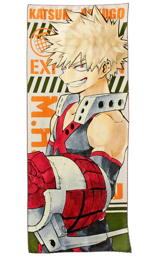 駿河屋 -<中古>爆豪勝己 キャラクター大判タオル 「僕のヒーロー