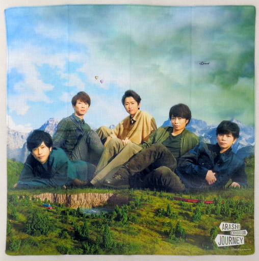 駿河屋 -<中古>嵐 ハンカチ(集合) 「ARASHI EXHIBITION “JOURNEY