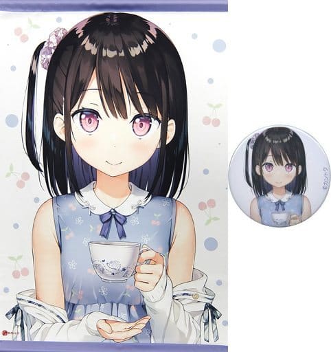 駿河屋 -<中古>カントクイラスト B2タペストリー+限定76mm缶バッジ