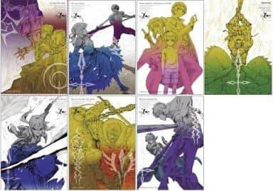 駿河屋 -<中古>キャラクター別描き下ろし線画ポスター7種1セット 集合