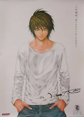 駿河屋 -<中古>B2ポスター L 「DSソフト L the proLogue to DEATH NOTE