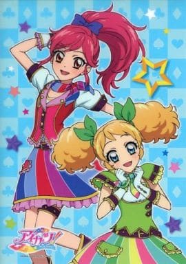 駿河屋 中古 クリアポスター 音城セイラ 冴草きい アイカツ アイドルレッスン クリアポスター賞 オフィシャルショップ限定 アニメ