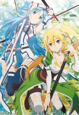 ソードアート・オンライン SAO くじ リーファ タペストリー、ポスター等セット