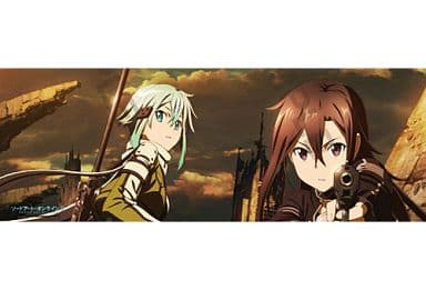 駿河屋 -u003c中古u003eC.キリト&シノン(背景砂漠) 「ソードアート