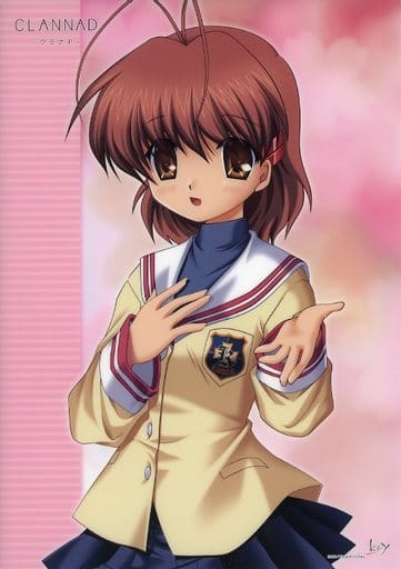 駿河屋 -<中古>CLANNAD-クラナド- 古河渚(制服) 「Key クリアポスター