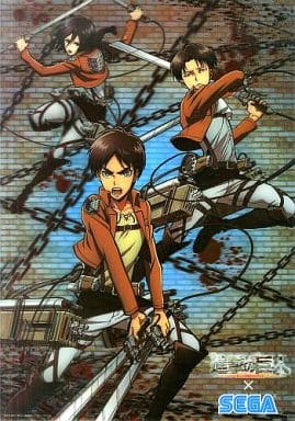 進撃の巨人 SEGA スタートダッシュボーナス 当選 リヴァイ エレン 進撃の巨人 SEGA スタートダッシュボーナス 当選 リヴァイ エレン
