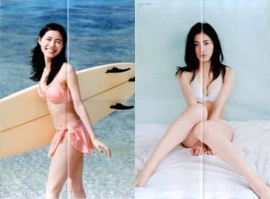 駿河屋 中古 リバーシブルポスター 四つ折 松井珠理奈 水着 Akb48 写真集 Jurina 特別付録 ポスター