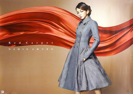 駿河屋 -<中古>B2ポスター 安室奈美恵 「CD Red Carpet」 予約特典
