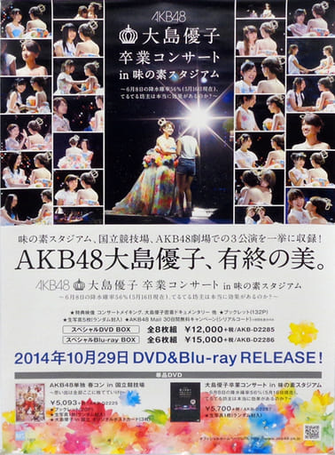 大島優子卒業コンサートDVD とDOCUMENTARY of AKB48 DVD