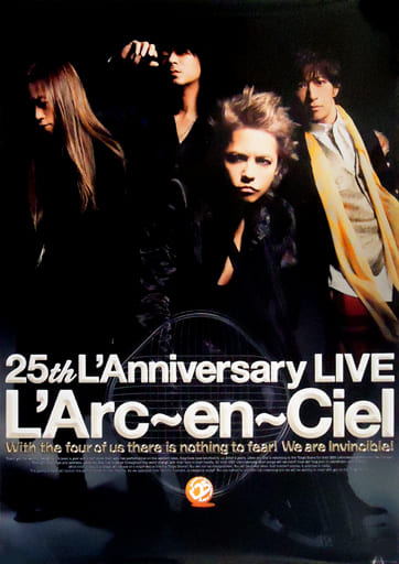 駿河屋 -<中古>A1ポスターA L'Arc～en～Ciel(背景：黒) 「L'Arc～en