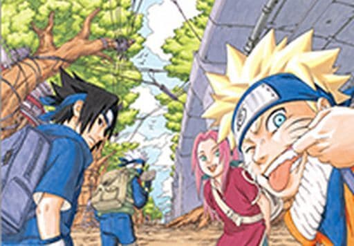 駿河屋 中古 第七班 木 Naruto ナルト イラストポスターコレクション 創刊50周年記念 週刊少年ジャンプ展 Vol 3グッズ ポスター