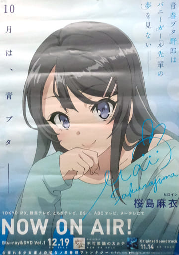 桜島麻衣さんのB2 告知ポスター-